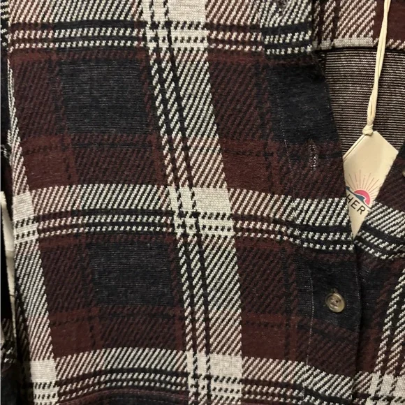 NWT Faherty Long Sleeve Legend Plaid Sweater Dress - MEDIUM - Picture 7 of 12